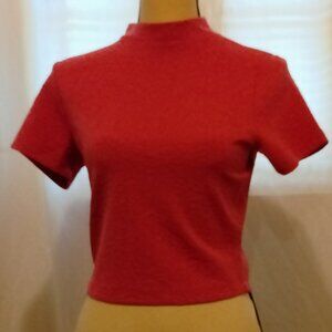 short sleeve crop top